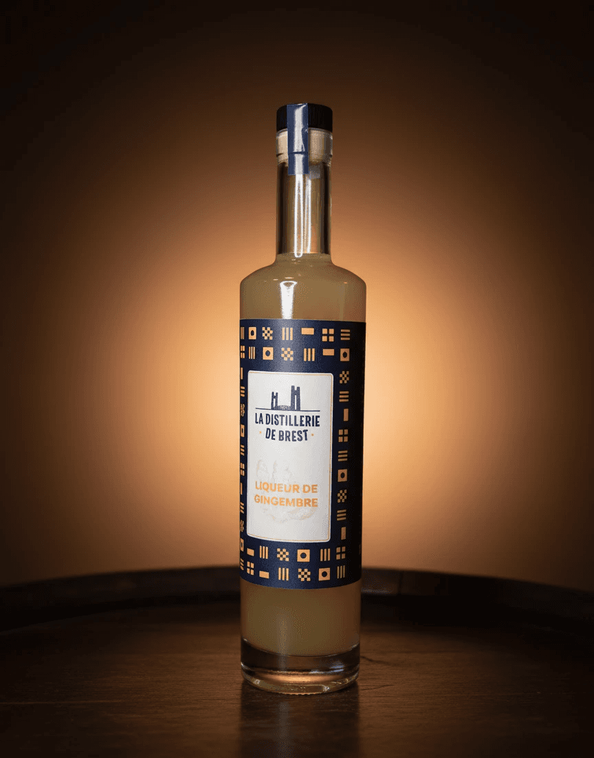 DISTILLERIE DE BREST LIQUEUR DE GINGEMBRE