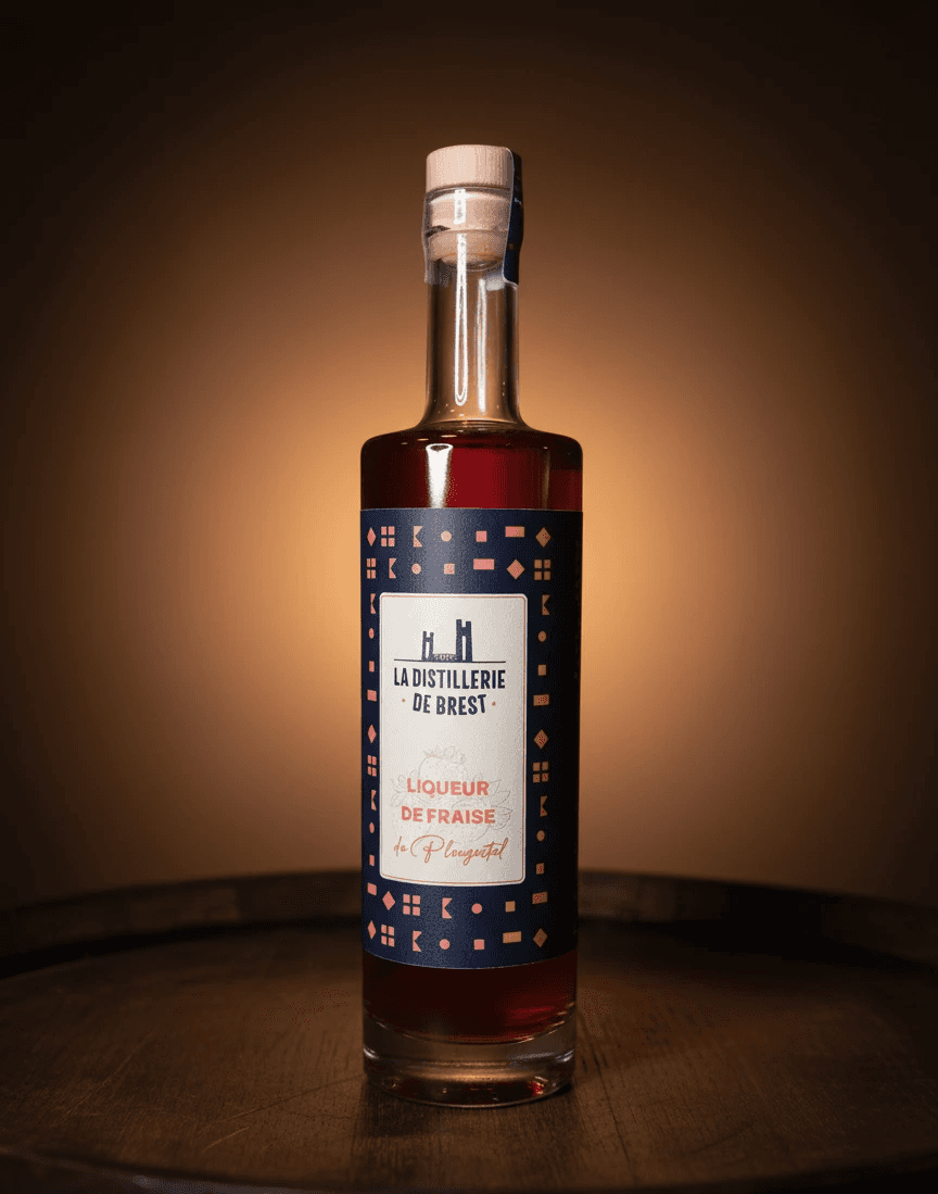 DISTILLERIE DE BREST LIQUEUR DE FRAISE