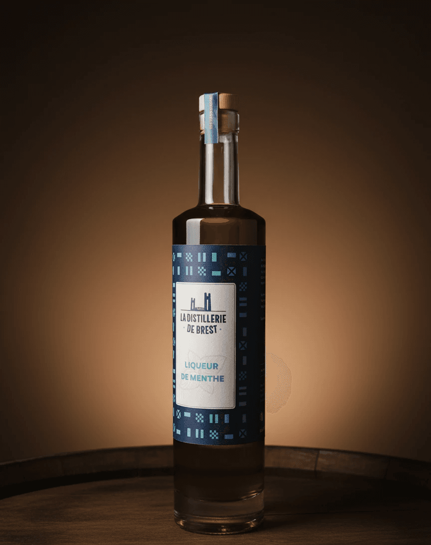 DISTILLERIE DE BREST LIQUEUR DE MENTHE