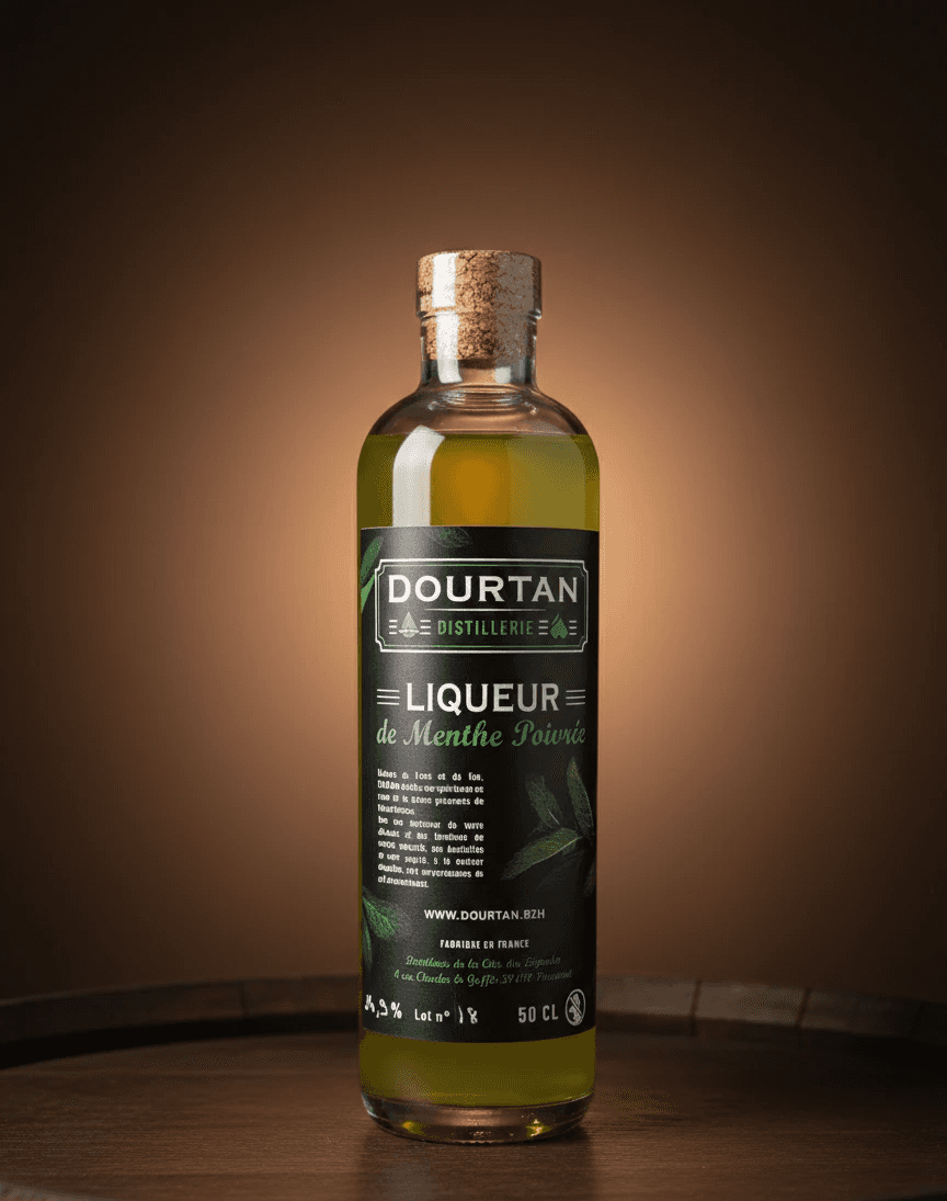 DOURTAN LIQUEUR DE MENTHE POIVREE