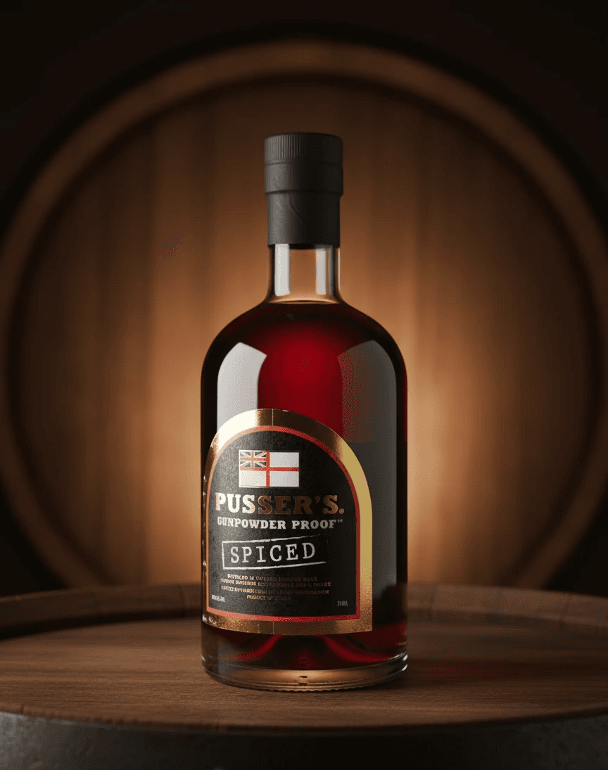 PUSSER'S GUNPOWDER SPICED PROOF