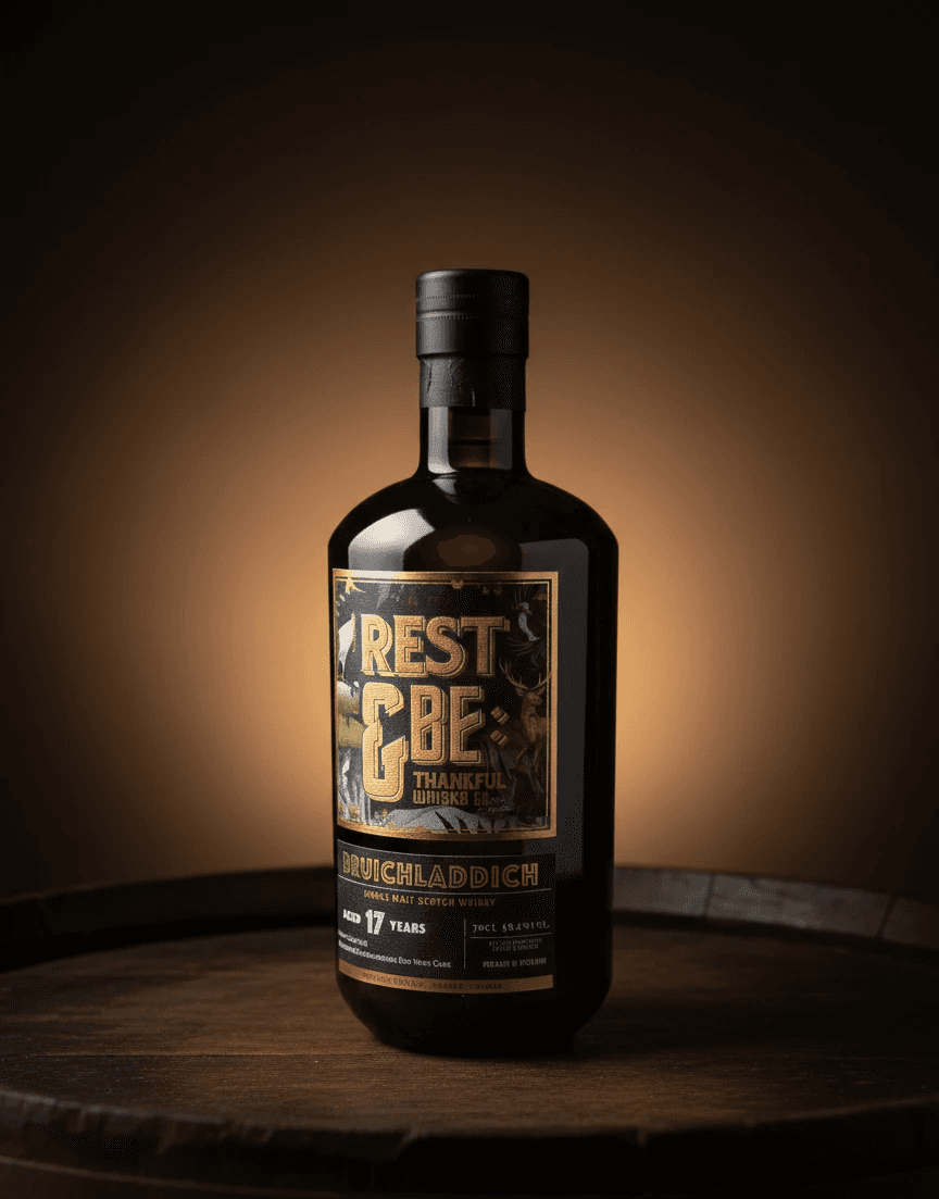REST AND BE THANKFULL BRUICHLADDICH 17 ANS EX MOURVEDRE CASK
