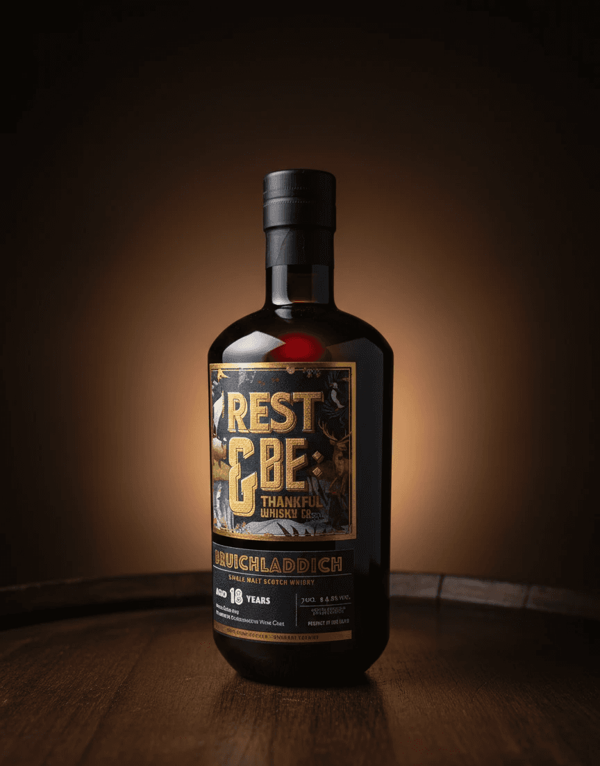 REST AND BE THANKFULL BRUICHLADDICH 18 ANS EX RIVESALTES CASK