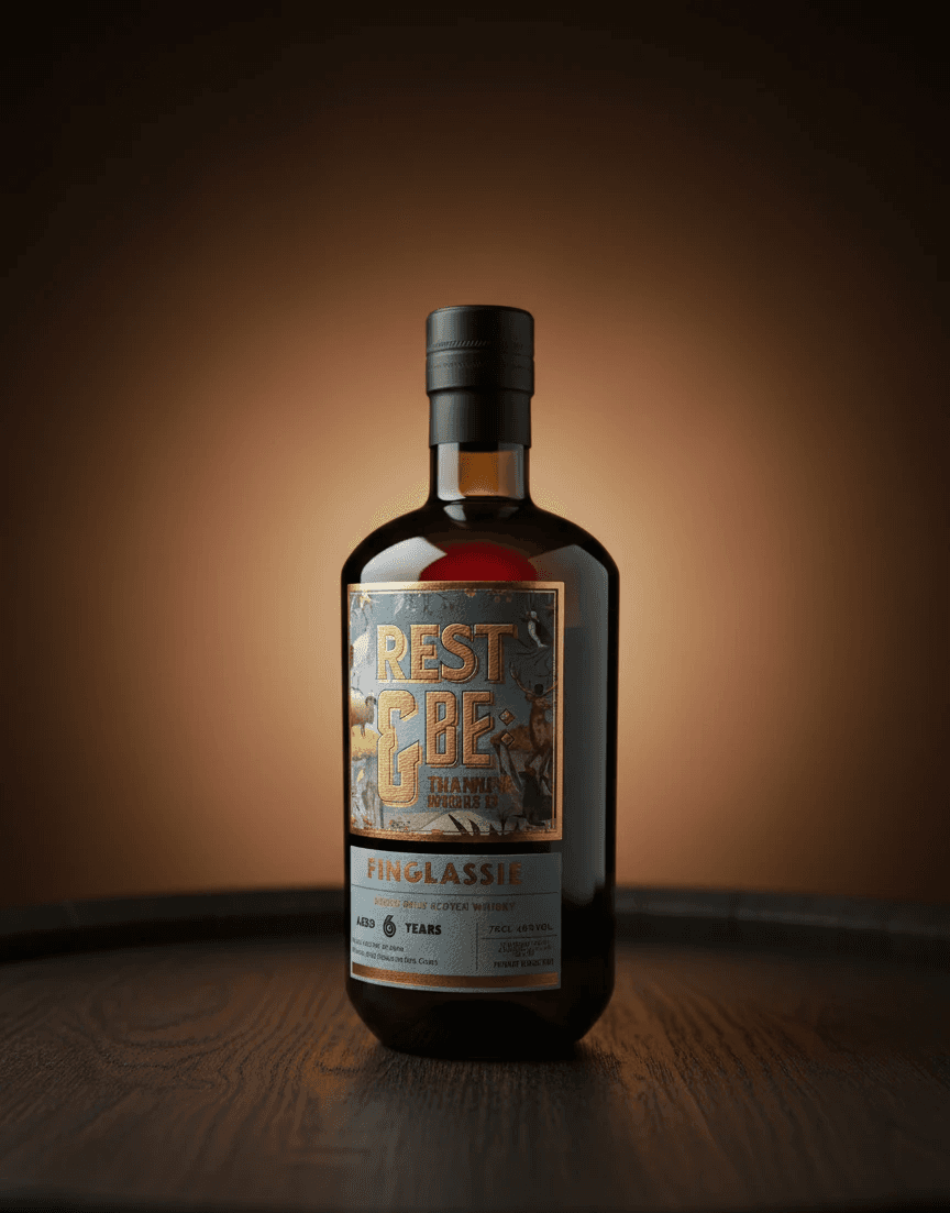 REST AND BE THANKFULL FINGLASSIE RUM CASK  6 ANS
