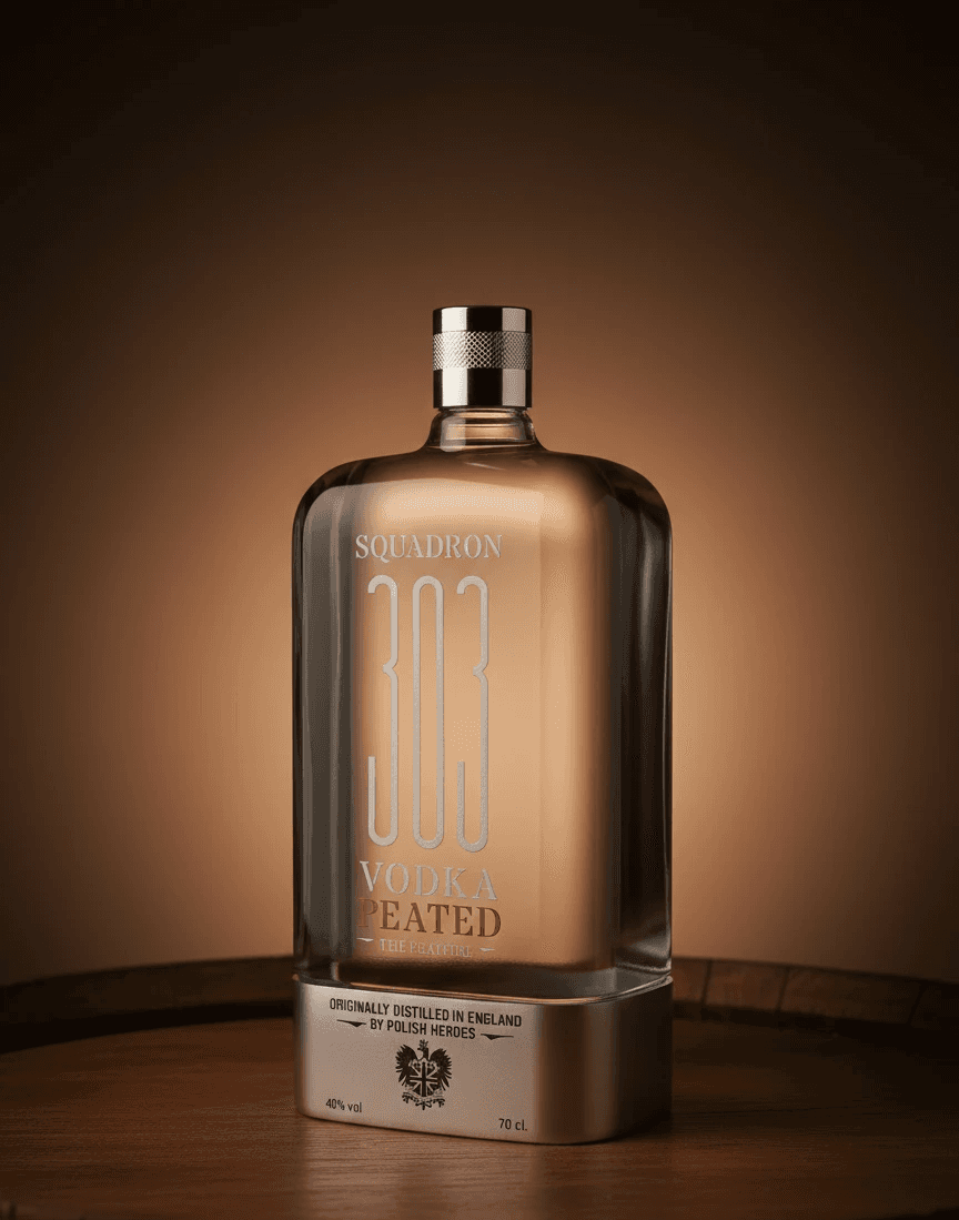 SQUADRON 303 PEAT FIRE VODKA